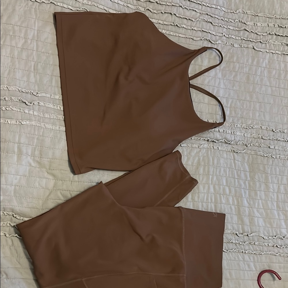 Brown Activewear Set